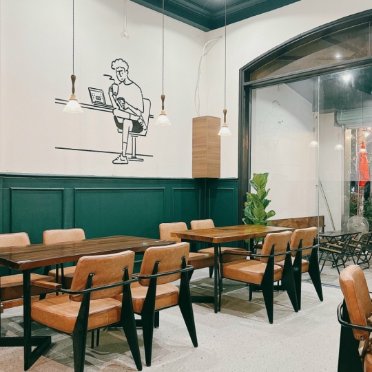 công trình PEN coffe tại 590/24 phan văn trị gò vấp