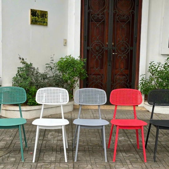 GHẾ COFFE 3043B NHỰA ĐÚC NGUYÊN CHIẾC