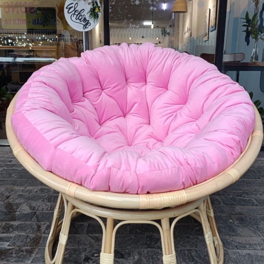  GHẾ THƯ GIẢN PAPASAN KHUNG MÂY TỰ NHIÊN