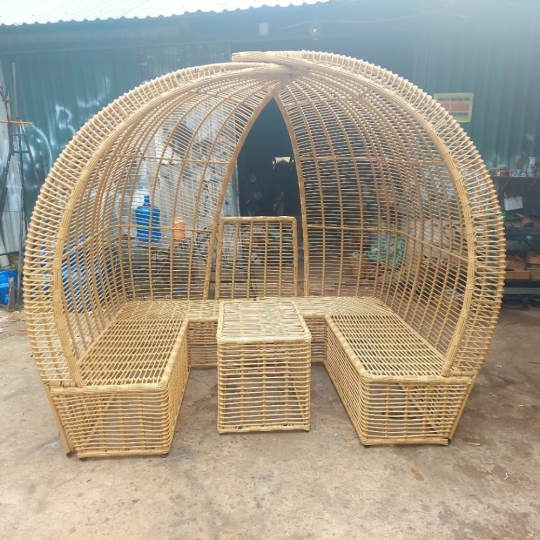 GHẾ MÁI CHE DERCO NGOÀI TRỜI