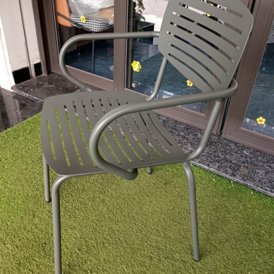 Ghế Mặt Tôn Sẻ Rảnh Có Tay Tựa SK40