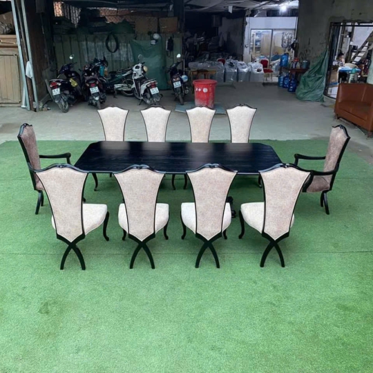 Bộ bàn ăn 10 ghế CG Sadie 