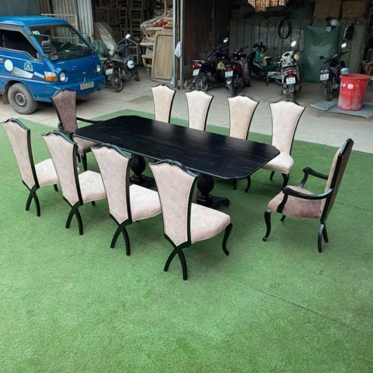 Bộ bàn ăn 10 ghế CG Sadie 