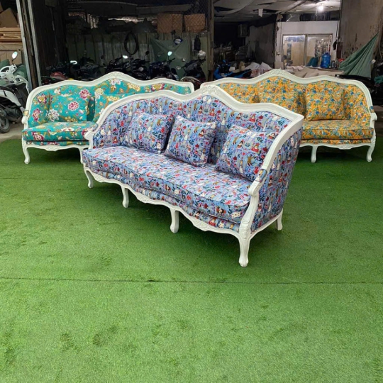 Sopha Louis 2,2 Mét Kiểu Pháp